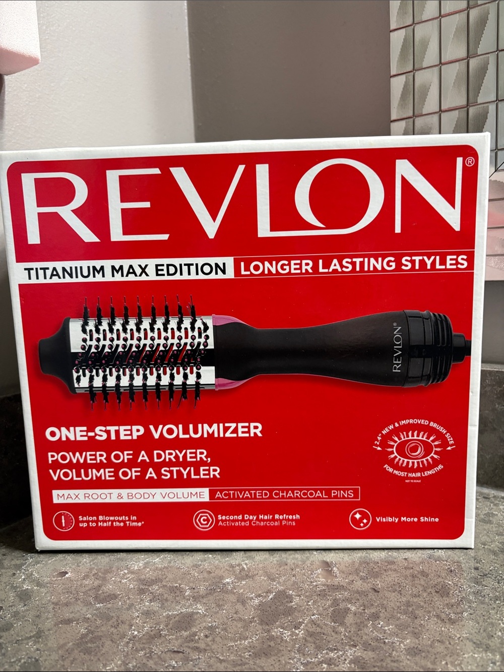 Revlon Titanium Max One-Step Hair Dryer & Volumizer Styler
